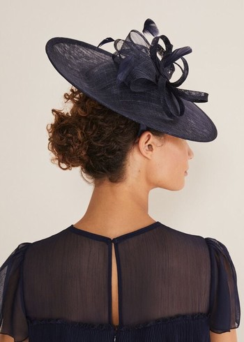 Phase Eight Navy Fascinator Hats Navy Canada | WPJHLS-436